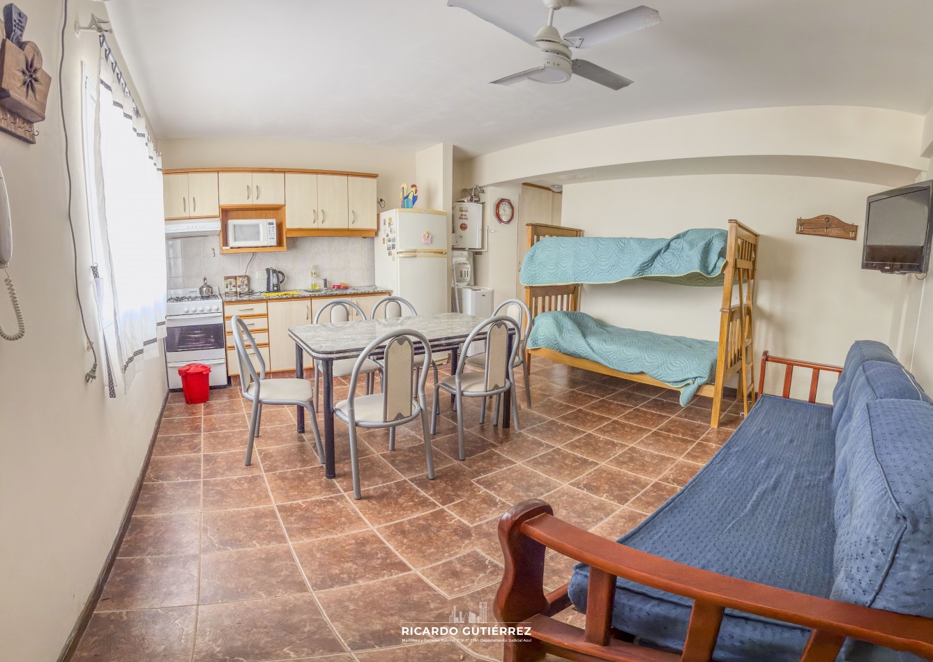 Depto. 1 dormitorio amoblado y equipado