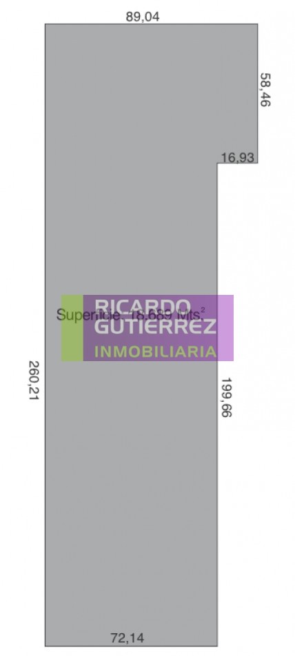 Chacra en zona turistica